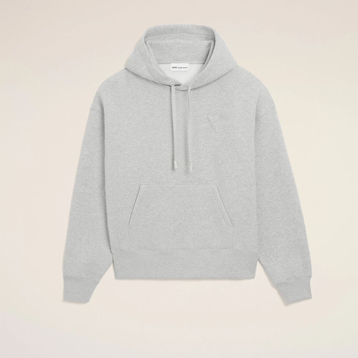 グレー コットン Ami De Coeur エンボス パーカー