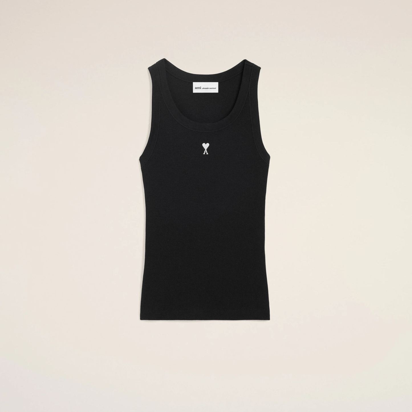 ブラックコットン Ami de Coeur タンクトップ