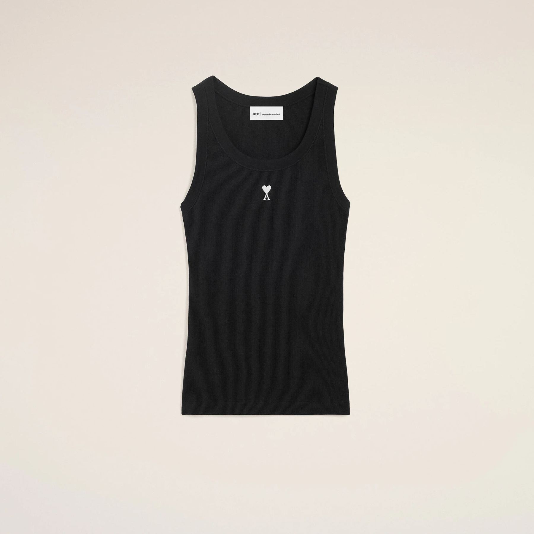 ブラックコットン Ami de Coeur タンクトップ