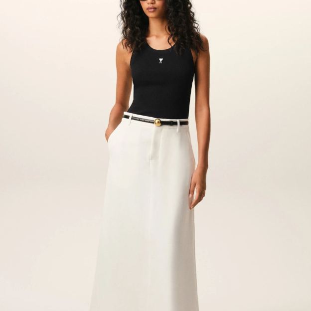 ブラックコットン Ami de Coeur タンクトップ