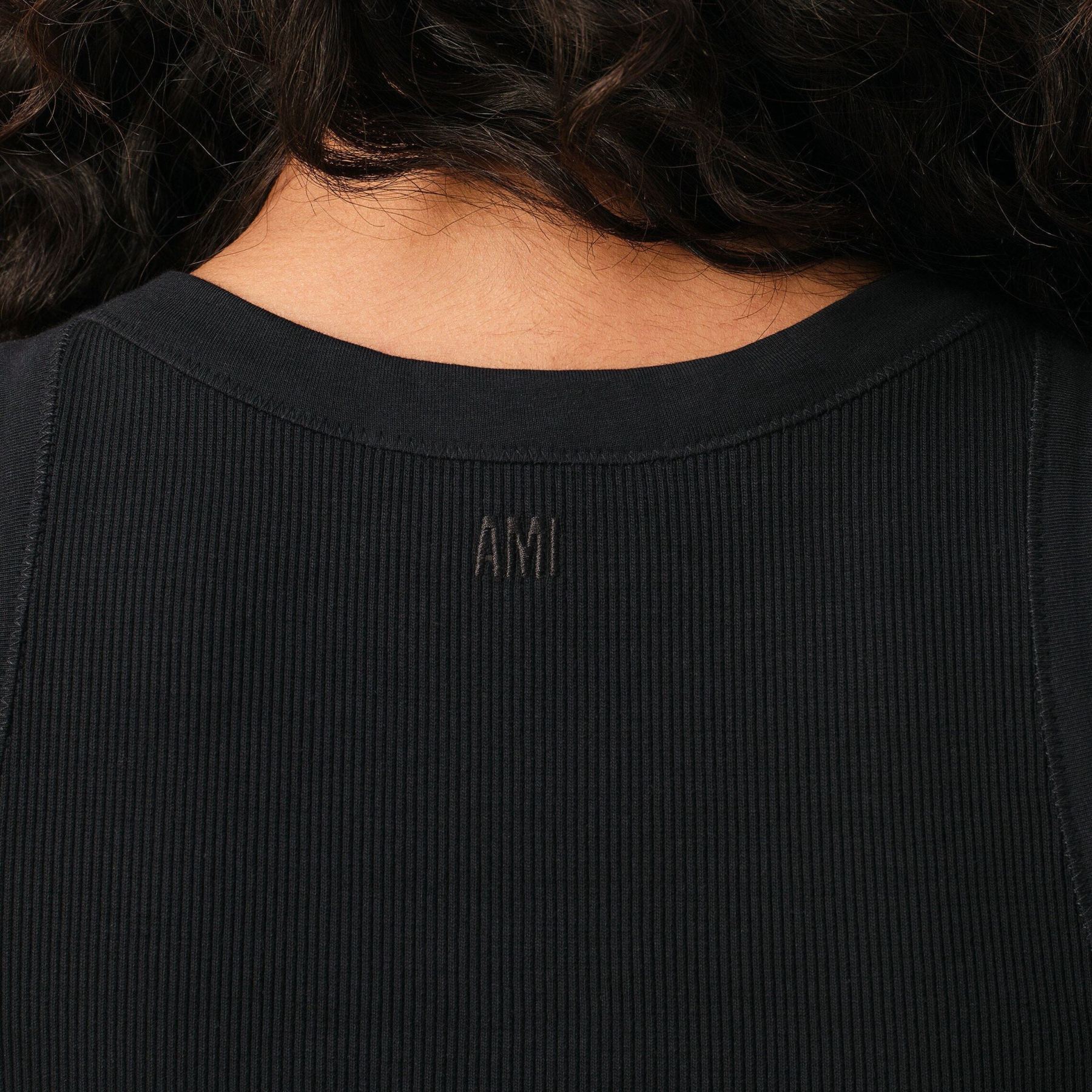 ブラックコットン Ami de Coeur タンクトップ