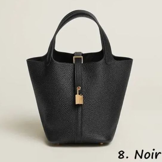 HERMES エルメス ピコタン PM ブラック トリヨン