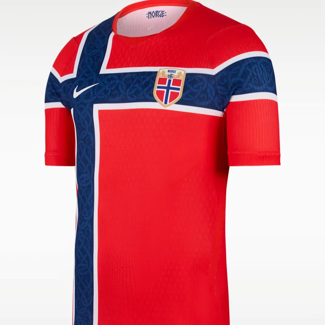 Norway ノルウェー代表 2026 ホーム マッチ ジャージ メンズ ナイキ アエロフィット サッカーシャツ