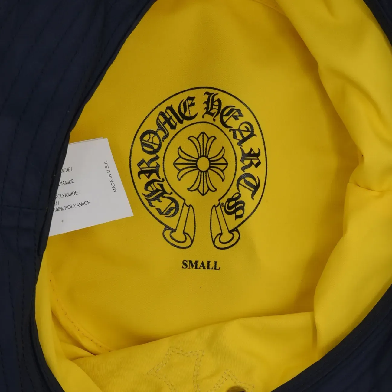 クロムハーツ（Chrome Hearts） ナイロン クロスパッチ バケットハット