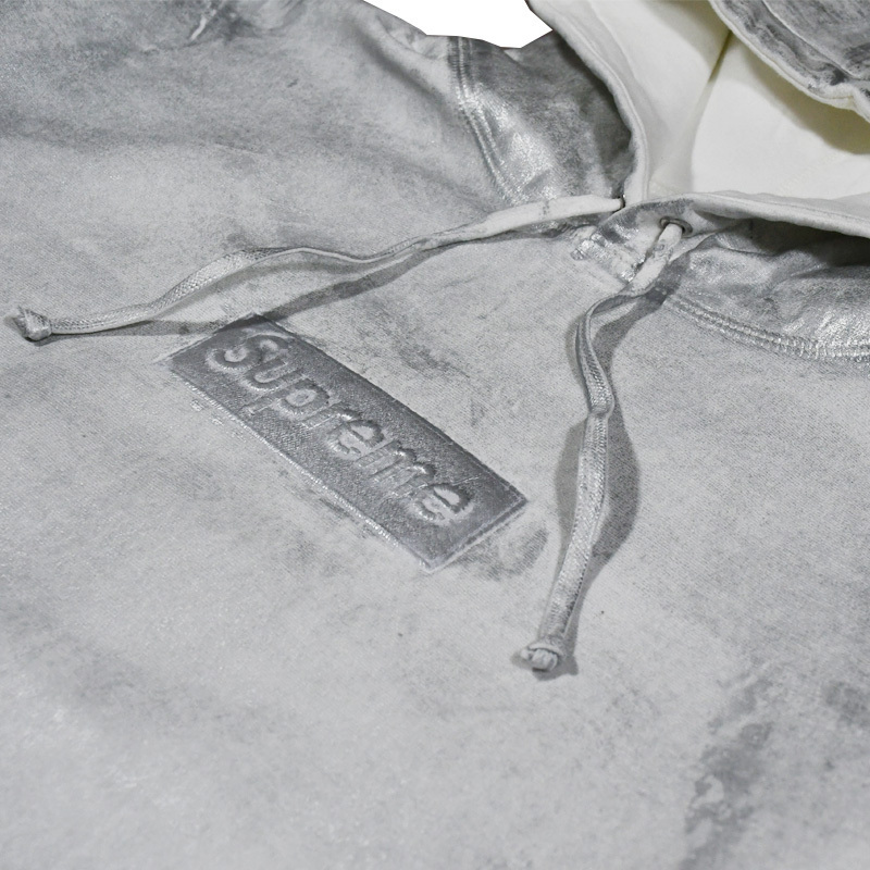 Supreme/MM6 MAISON MARGIELA★FOIL BOX LOGO HOODED SWEATSHIRT (108111112)