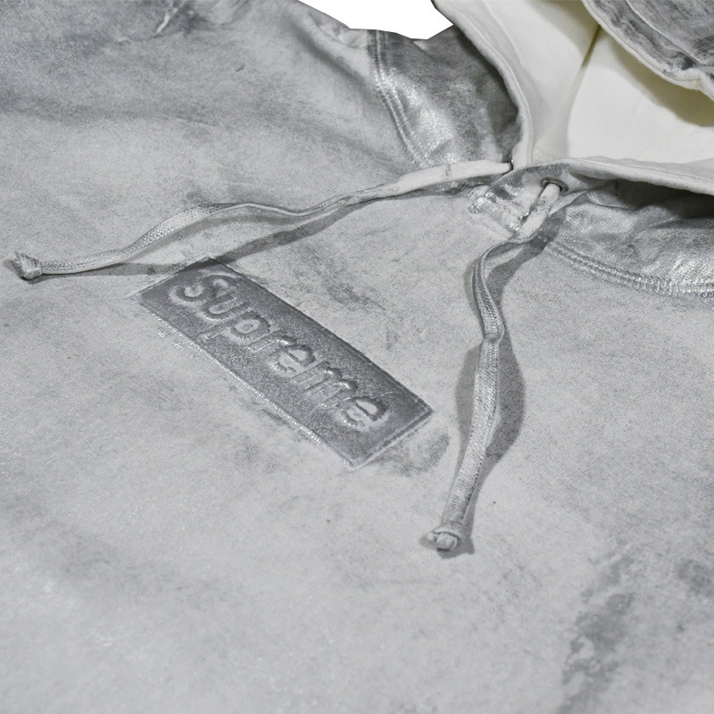 Supreme/MM6 MAISON MARGIELA★FOIL BOX LOGO HOODED SWEATSHIRT (108111112)