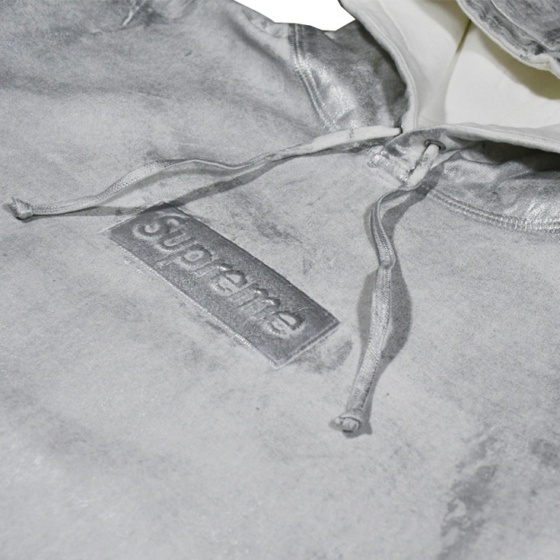Supreme/MM6 MAISON MARGIELA★FOIL BOX LOGO HOODED SWEATSHIRT (108111112)
