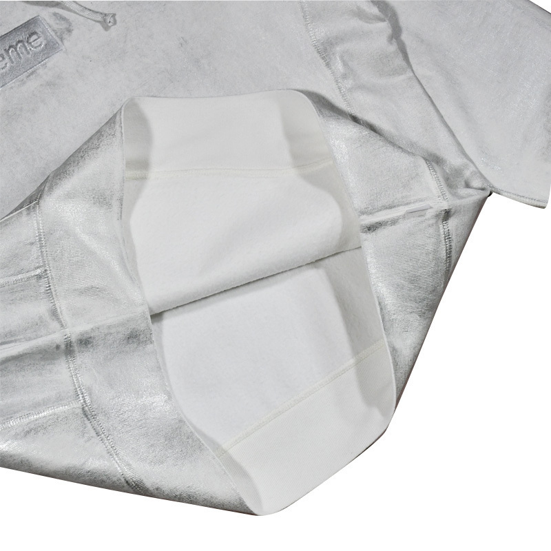 Supreme/MM6 MAISON MARGIELA★FOIL BOX LOGO HOODED SWEATSHIRT (108111112)