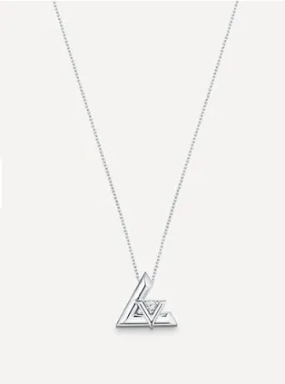 【国内発送/直営店】パンダンティフ LV ヴォルト ワン GM（ホワイトゴールド×ダイヤモンド）-JAPAN DUTY FREE