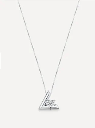 【国内発送/直営店】パンダンティフ LV ヴォルト ワン GM（ホワイトゴールド×ダイヤモンド）-JAPAN DUTY FREE
