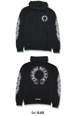 クロムハーツ パーカー ホースシュー＆フローラルクロス