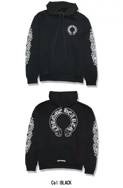 クロムハーツ パーカー ホースシュー＆フローラルクロス