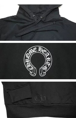 クロムハーツ パーカー ホースシュー＆フローラルクロス