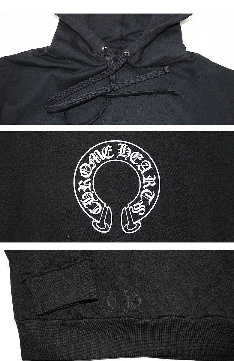 クロムハーツ パーカー ホースシュー＆フローラルクロス