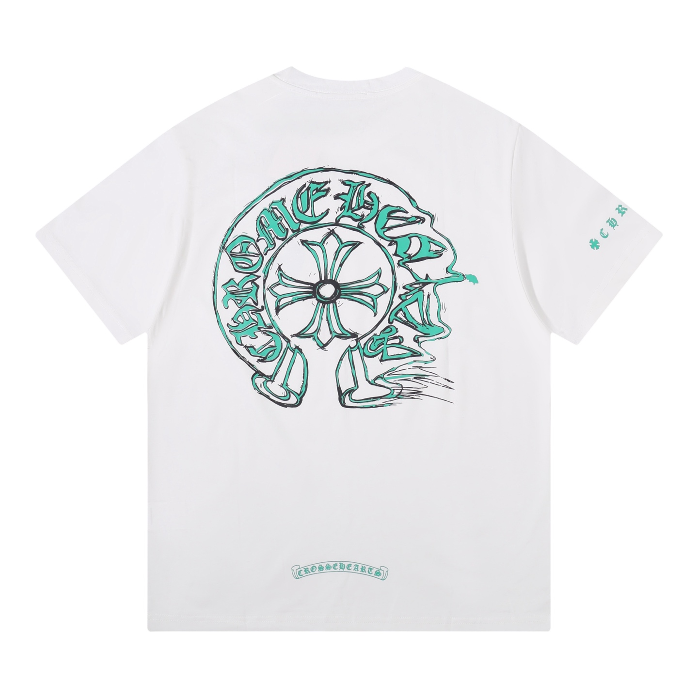 Chrome Hearts Tシャツ黒&白 H0111