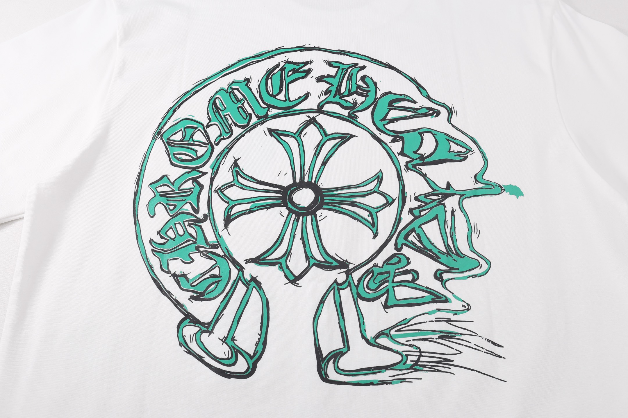 Chrome Hearts Tシャツ黒&白 H0111