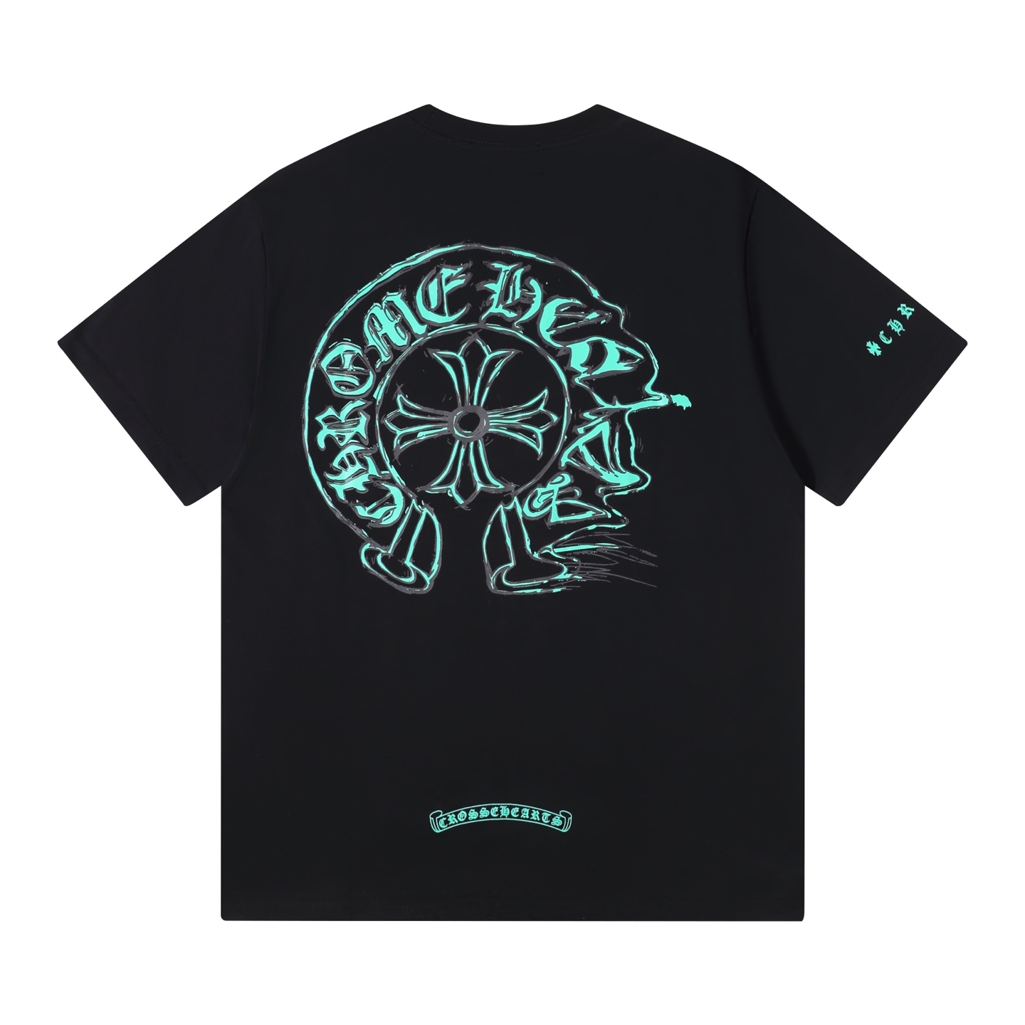 Chrome Hearts Tシャツ黒&白 H0111