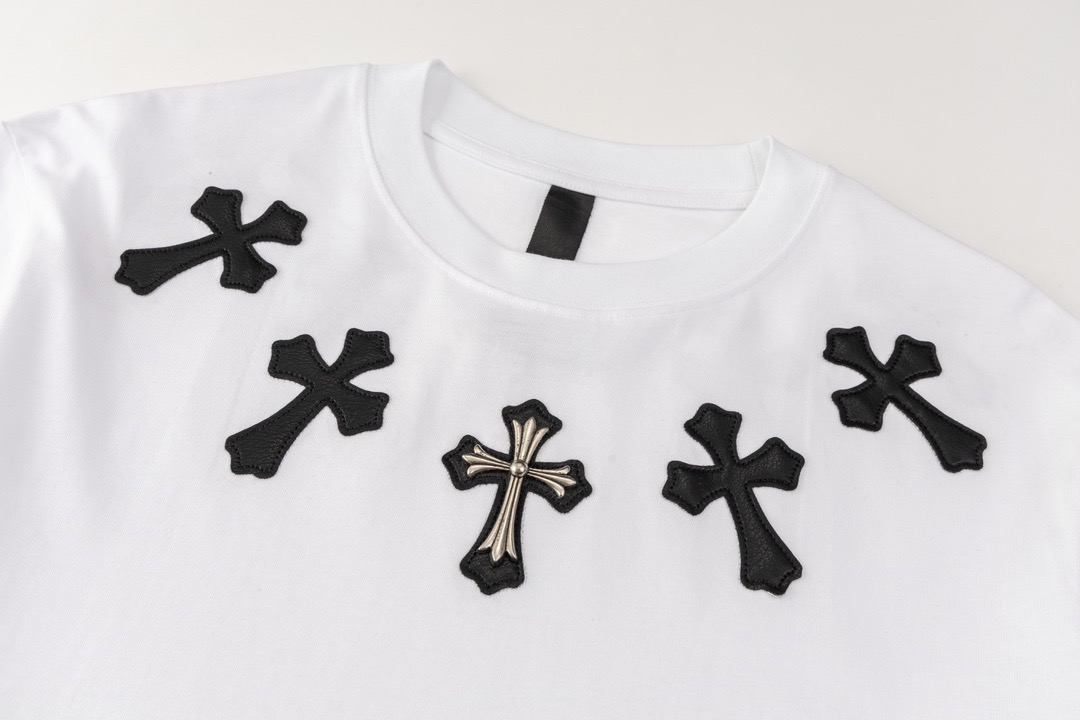 Chrome Hearts Tシャツ黒&白 H0115