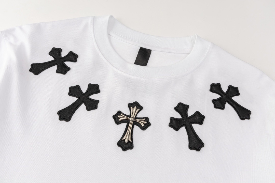 Chrome Hearts Tシャツ黒&白 H0115