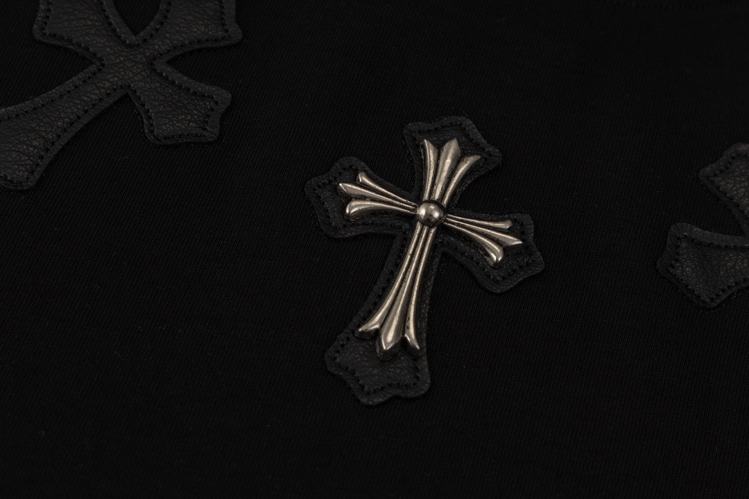 Chrome Hearts Tシャツ黒&白 H0115