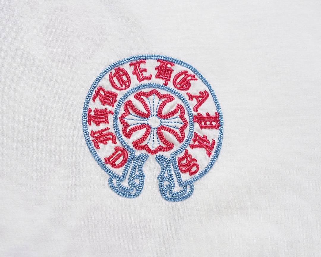 クロムハーツChrome Hearts Tシャツ黒&白 H0147　　-JAPAN DUTY FREE