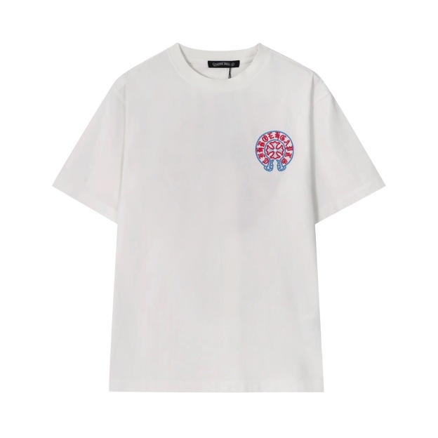 クロムハーツChrome Hearts Tシャツ黒&白 H0147　　-JAPAN DUTY FREE