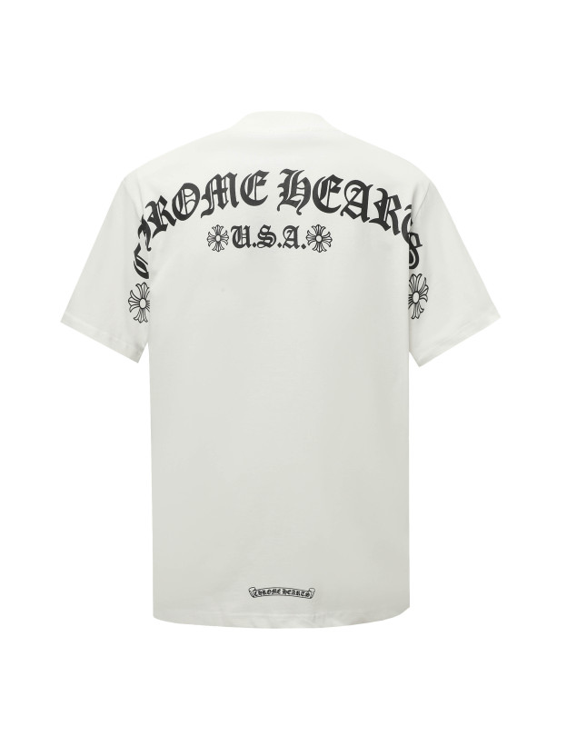Chrome Hearts Tシャツ黒&白 H0149