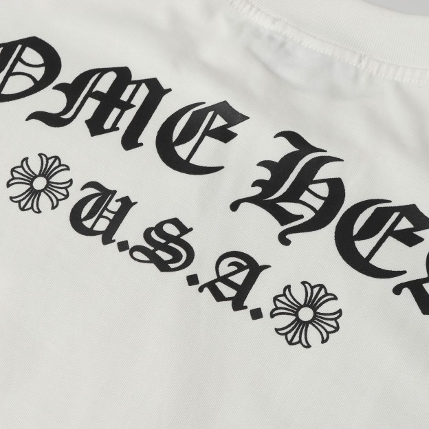 Chrome Hearts Tシャツ黒&白 H0149