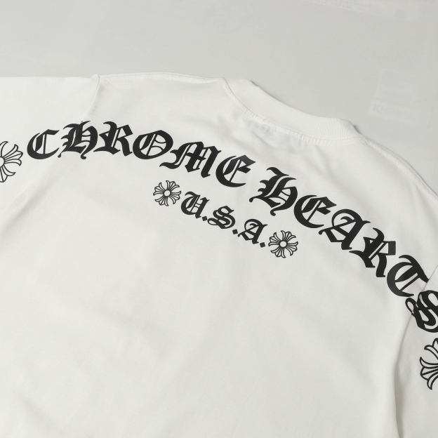 Chrome Hearts Tシャツ黒&白 H0149