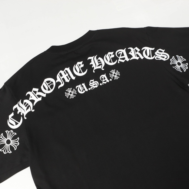 Chrome Hearts Tシャツ黒&白 H0149