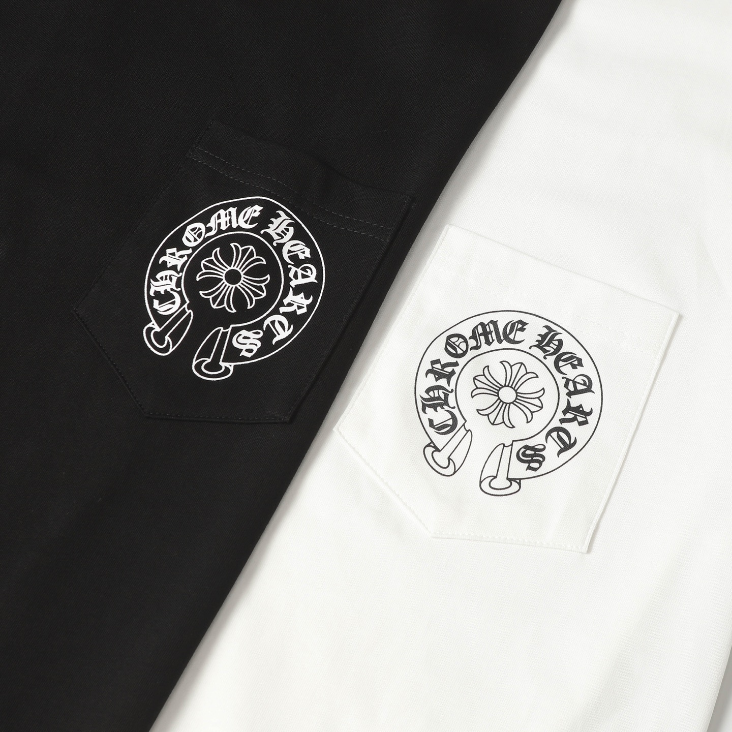 Chrome Hearts Tシャツ黒&白 H0150