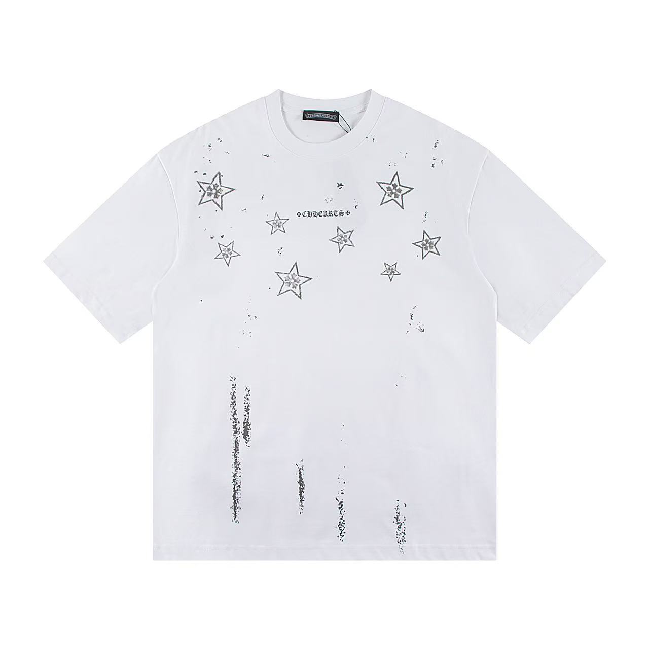 Chrome Hearts Tシャツ黒&白 H0152