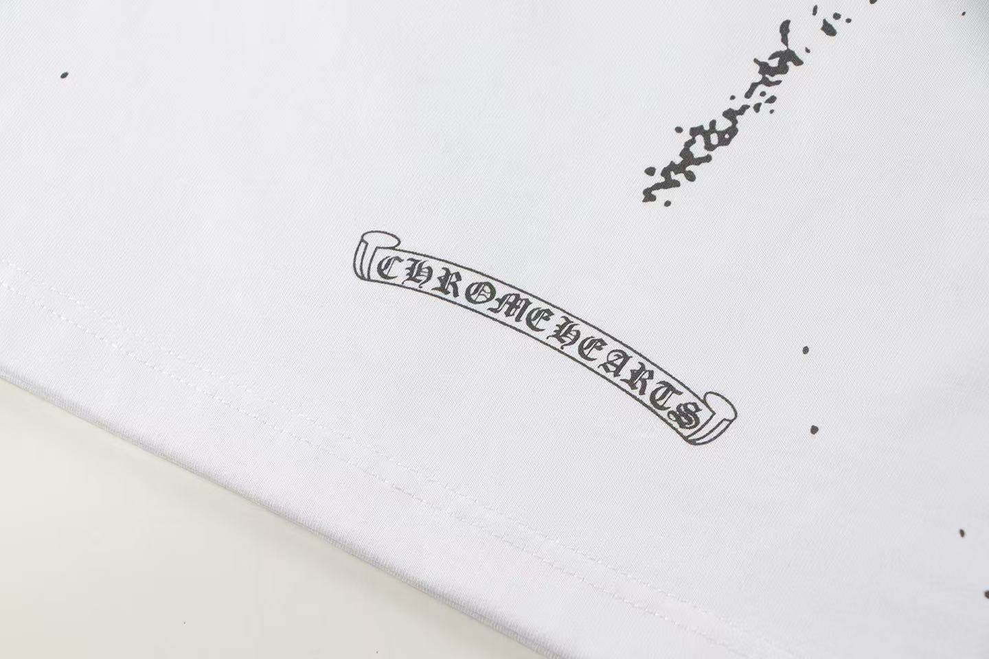 Chrome Hearts Tシャツ黒&白 H0152