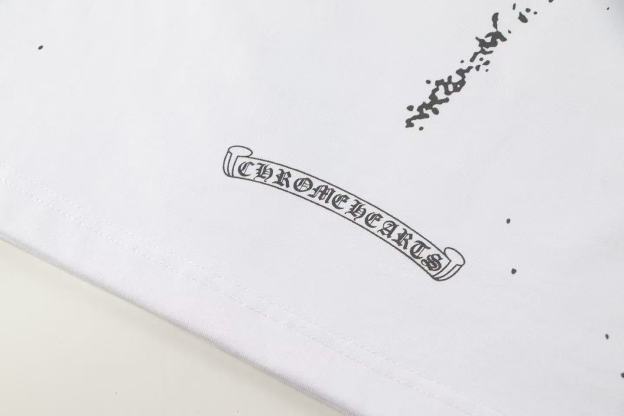 Chrome Hearts Tシャツ黒&白 H0152