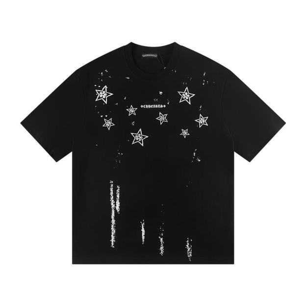 Chrome Hearts Tシャツ黒&白 H0152