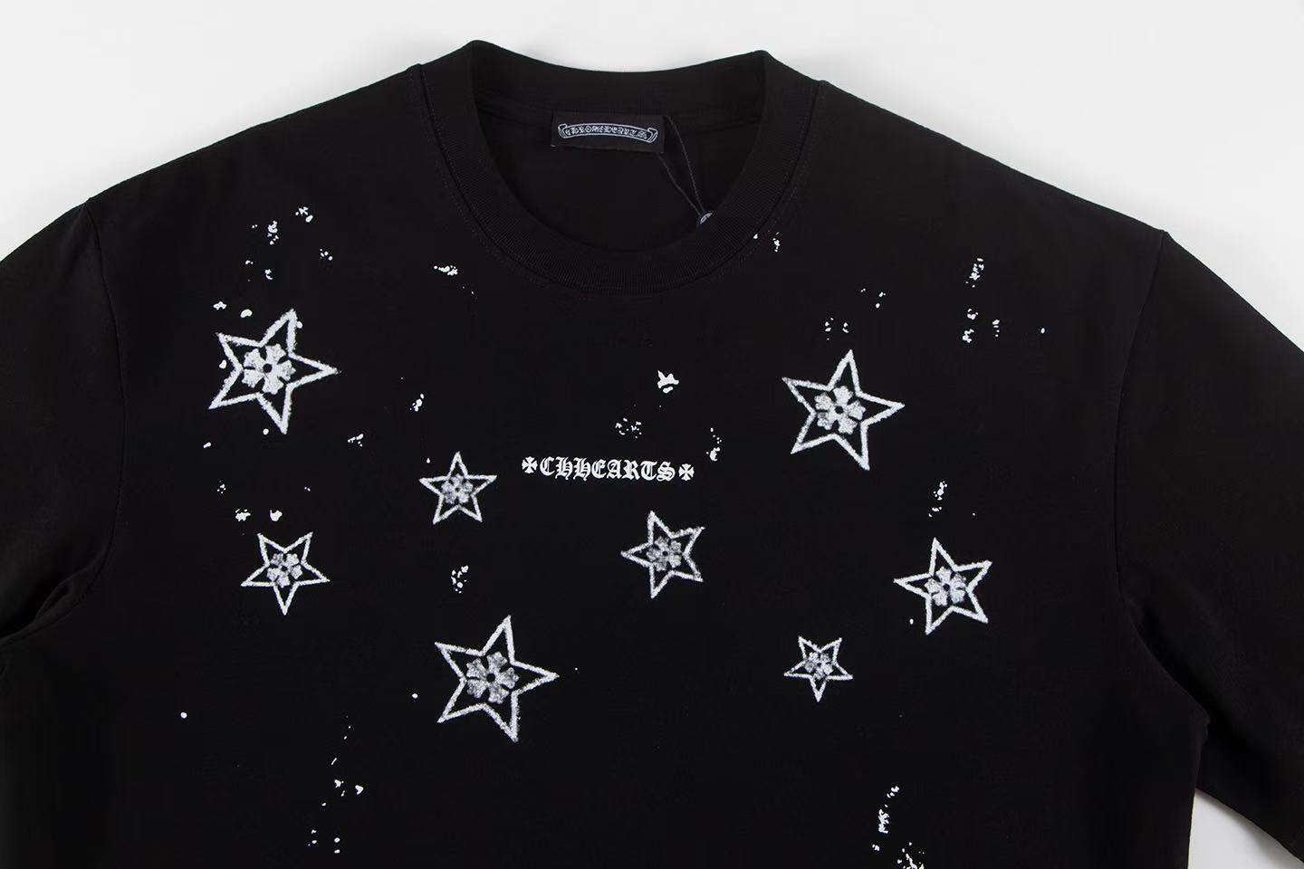 Chrome Hearts Tシャツ黒&白 H0152