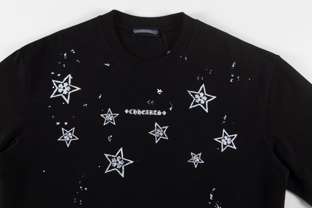 Chrome Hearts Tシャツ黒&白 H0152