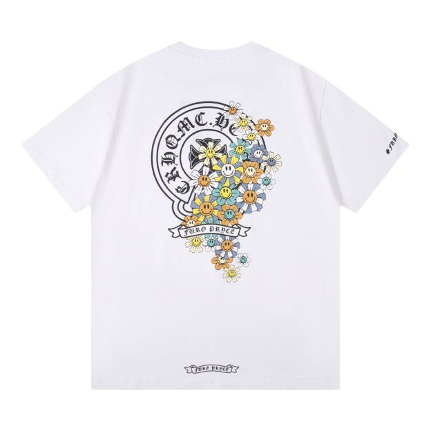 Chrome Hearts Tシャツ 黒&白 H0161