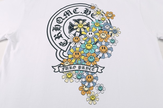 Chrome Hearts Tシャツ 黒&白 H0161