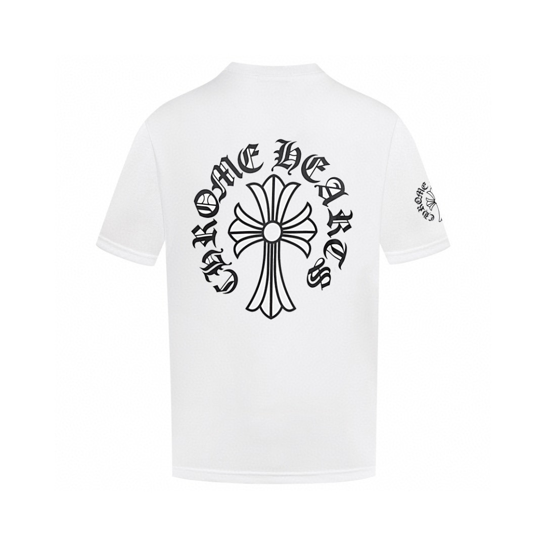 Chrome Hearts Tシャツ黒&白 H0163