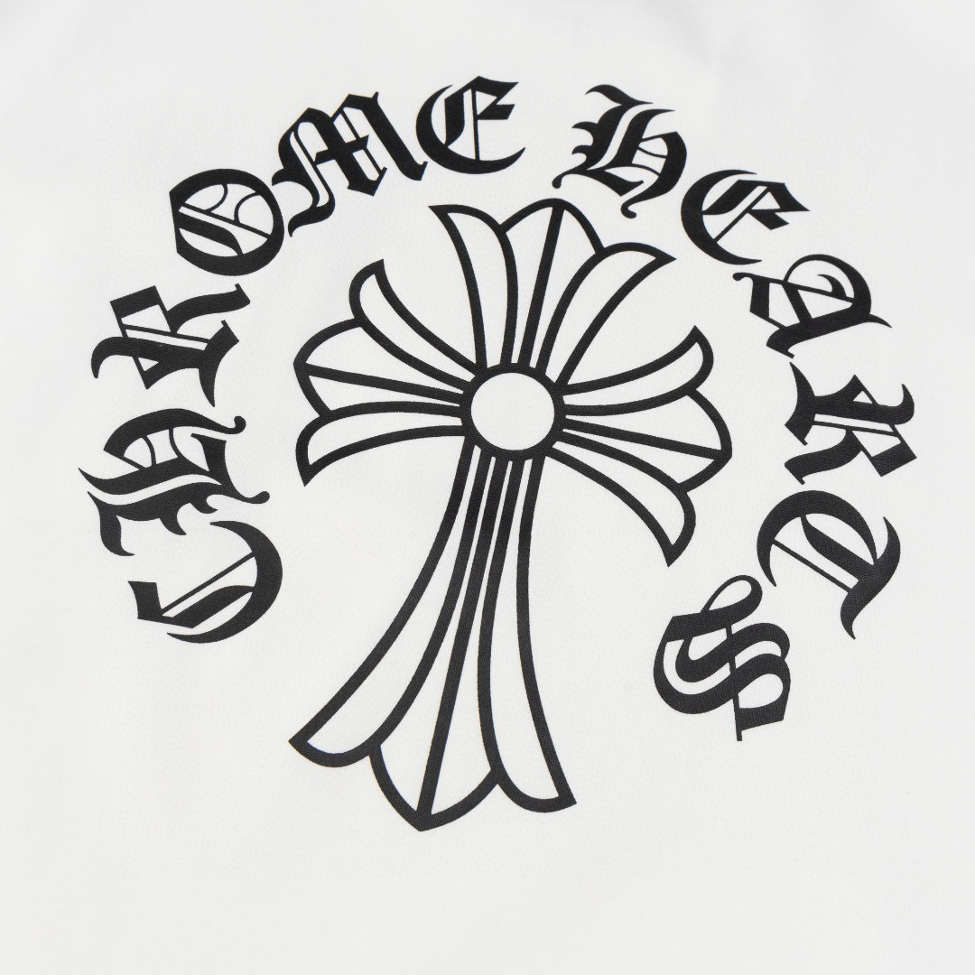 Chrome Hearts Tシャツ黒&白 H0163