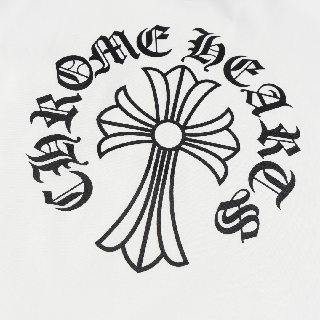 Chrome Hearts Tシャツ黒&白 H0163