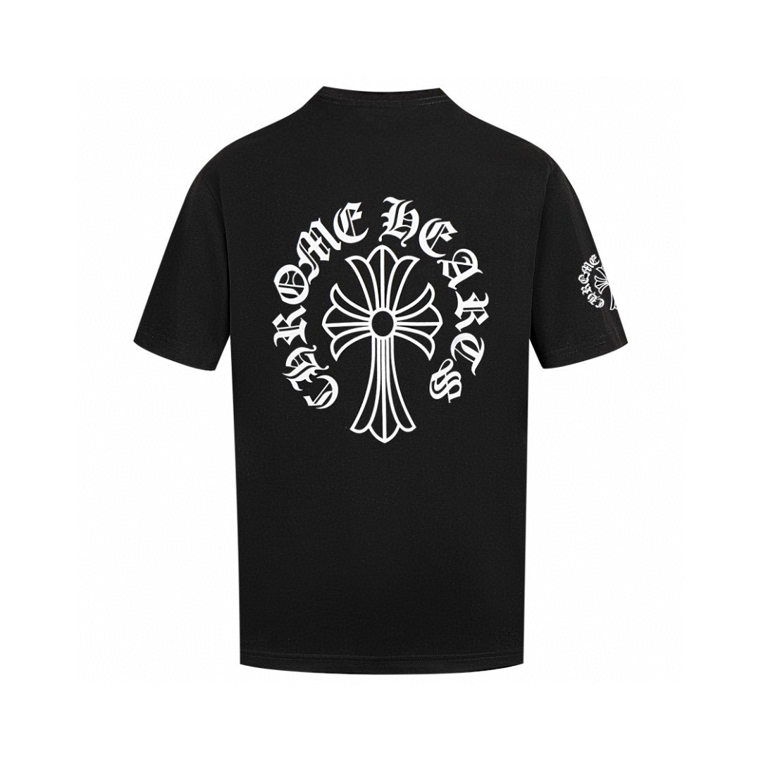 Chrome Hearts Tシャツ黒&白 H0163