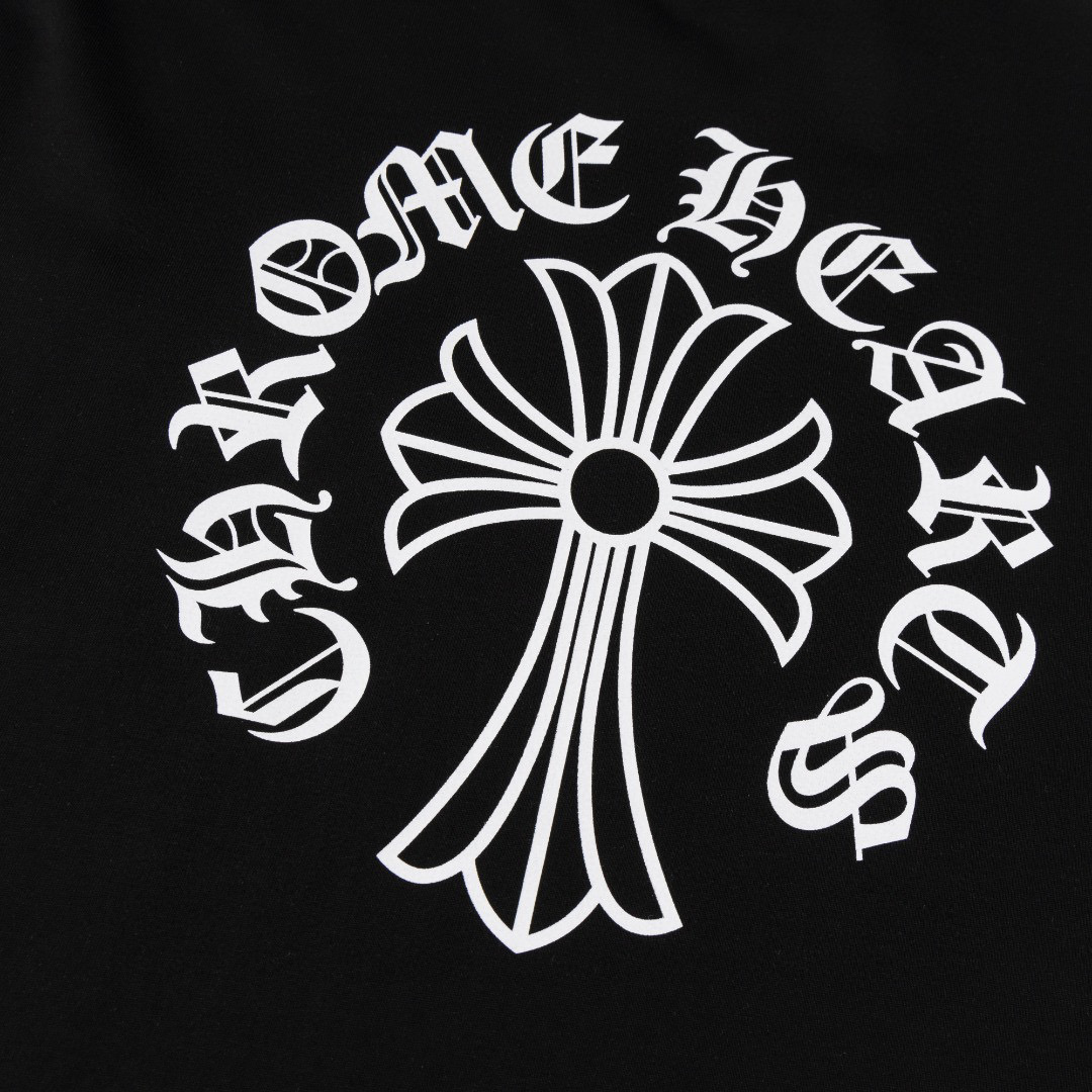 Chrome Hearts Tシャツ黒&白 H0163