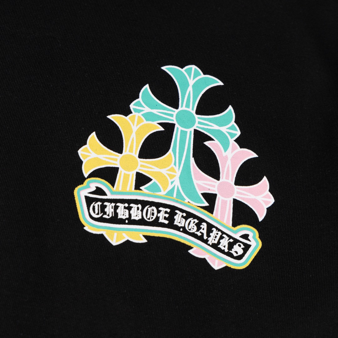 Chrome Hearts Tシャツ黒&白 H0164