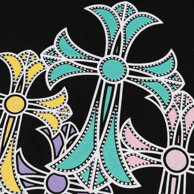 Chrome Hearts Tシャツ黒&白 H0164