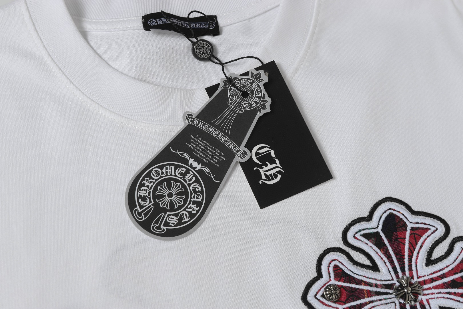 Chrome Hearts Tシャツ黒&白 H0166