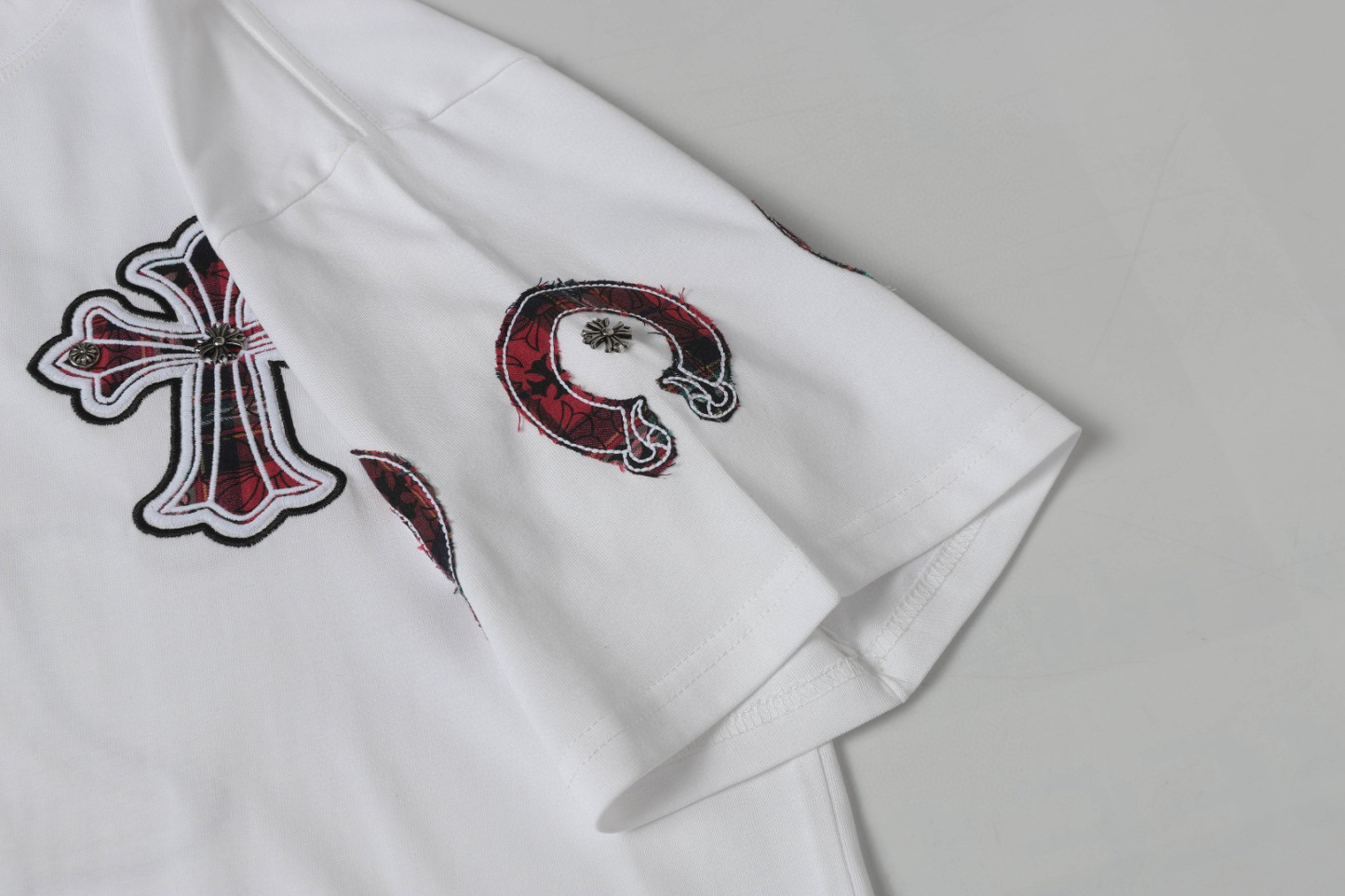 Chrome Hearts Tシャツ黒&白 H0166