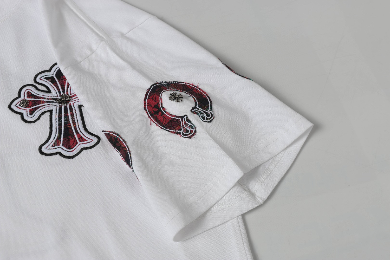 Chrome Hearts Tシャツ黒&白 H0166