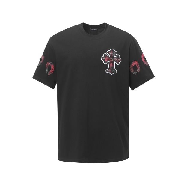 Chrome Hearts Tシャツ黒&白 H0166